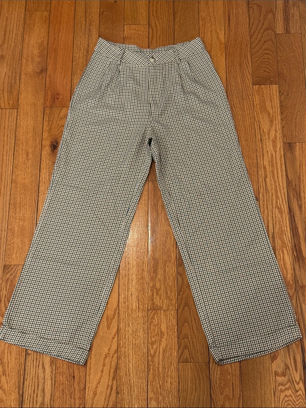 SHEIN Plaid Dress Pants